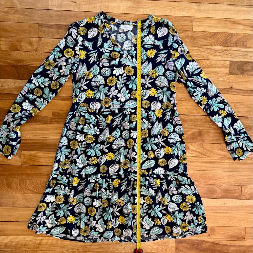 Floral Women's Dress - Multicolor